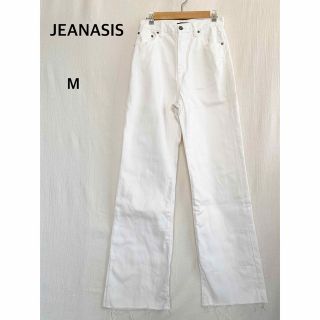 ジーナシス(JEANASIS)のJEANASIS ジーナシス　ホワイト　デニム生地　パンツ(デニム/ジーンズ)