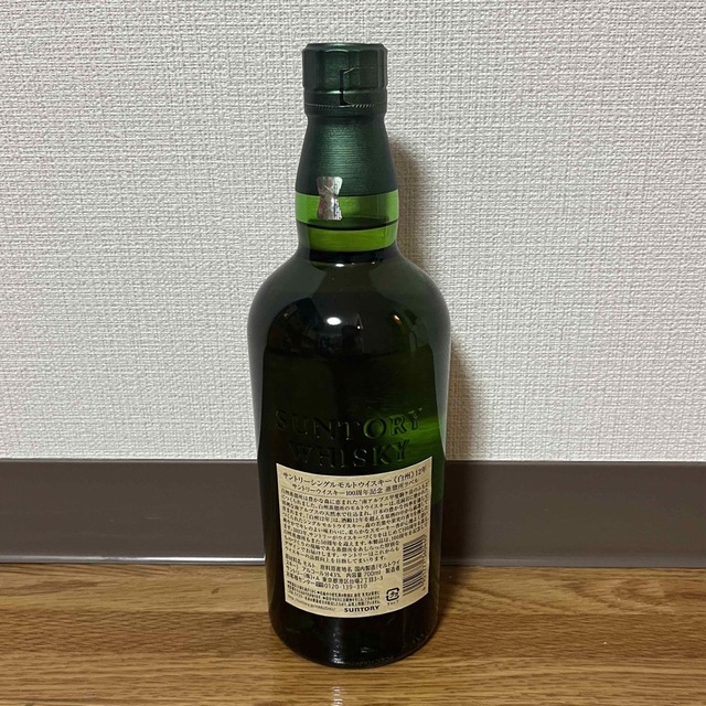 販促キャンペーン サントリー 白州12年100周年記念蒸溜所ラベル 43度