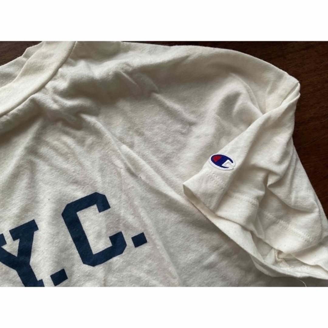 Champion(チャンピオン)のbeams(ビームス) チャンピオン　ロゴTシャツ champion レディースのトップス(Tシャツ(半袖/袖なし))の商品写真