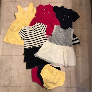 ポロラルフローレン(POLO RALPH LAUREN)の美品　女の子80サイズ　まとめ売り(ワンピース)