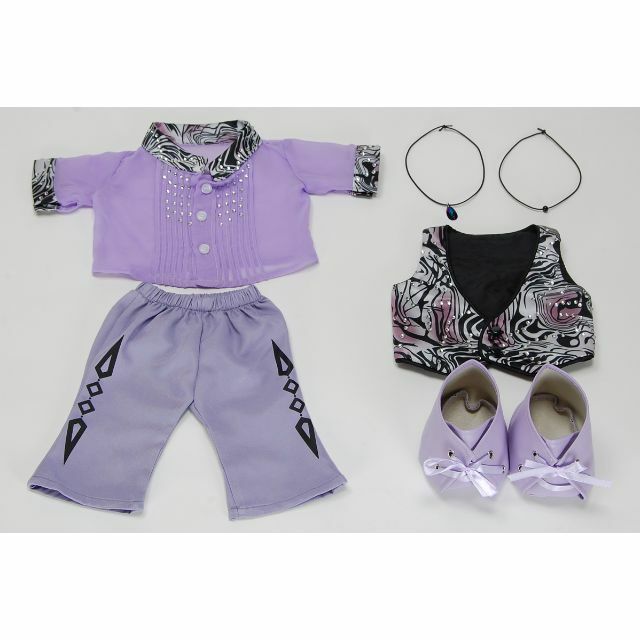587s Let's go crazy 紫 ダッフィー Sサイズ用衣装
