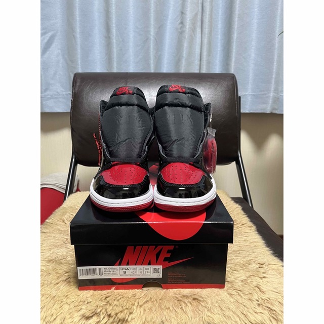 NIKE(ナイキ)の27cm air jordan 1 retro high og bred メンズの靴/シューズ(スニーカー)の商品写真