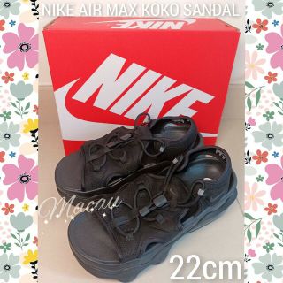 ナイキ(NIKE)のNike Air Max Koko サンダル 黒 オールブラック（22cm）(サンダル)