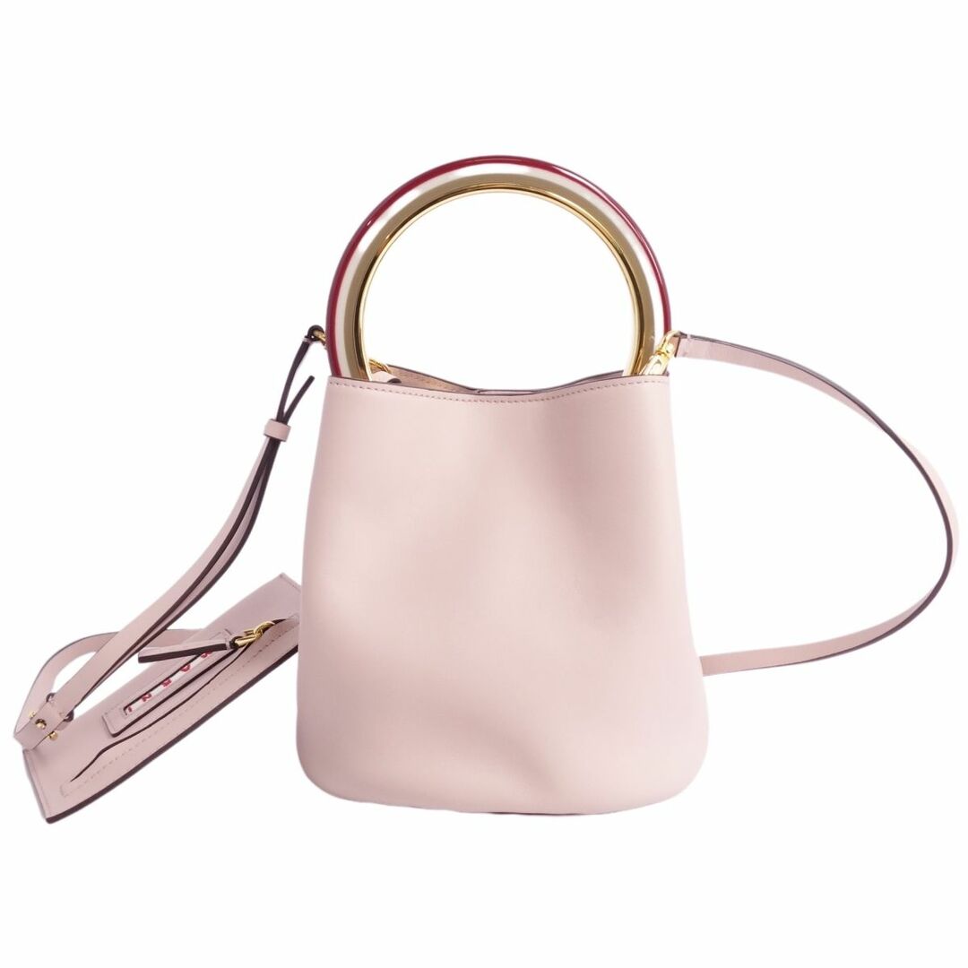 【美品】マルニ　MARNI ハンドバッグ　レザーバッグ