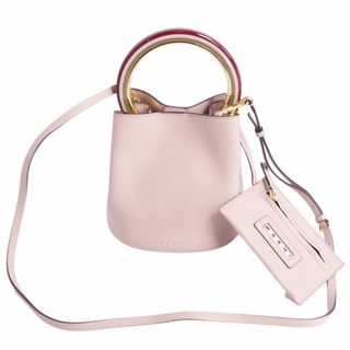 Marni - 美品 マルニ MARNI バッグ 2way ハンドバッグ バケット ...