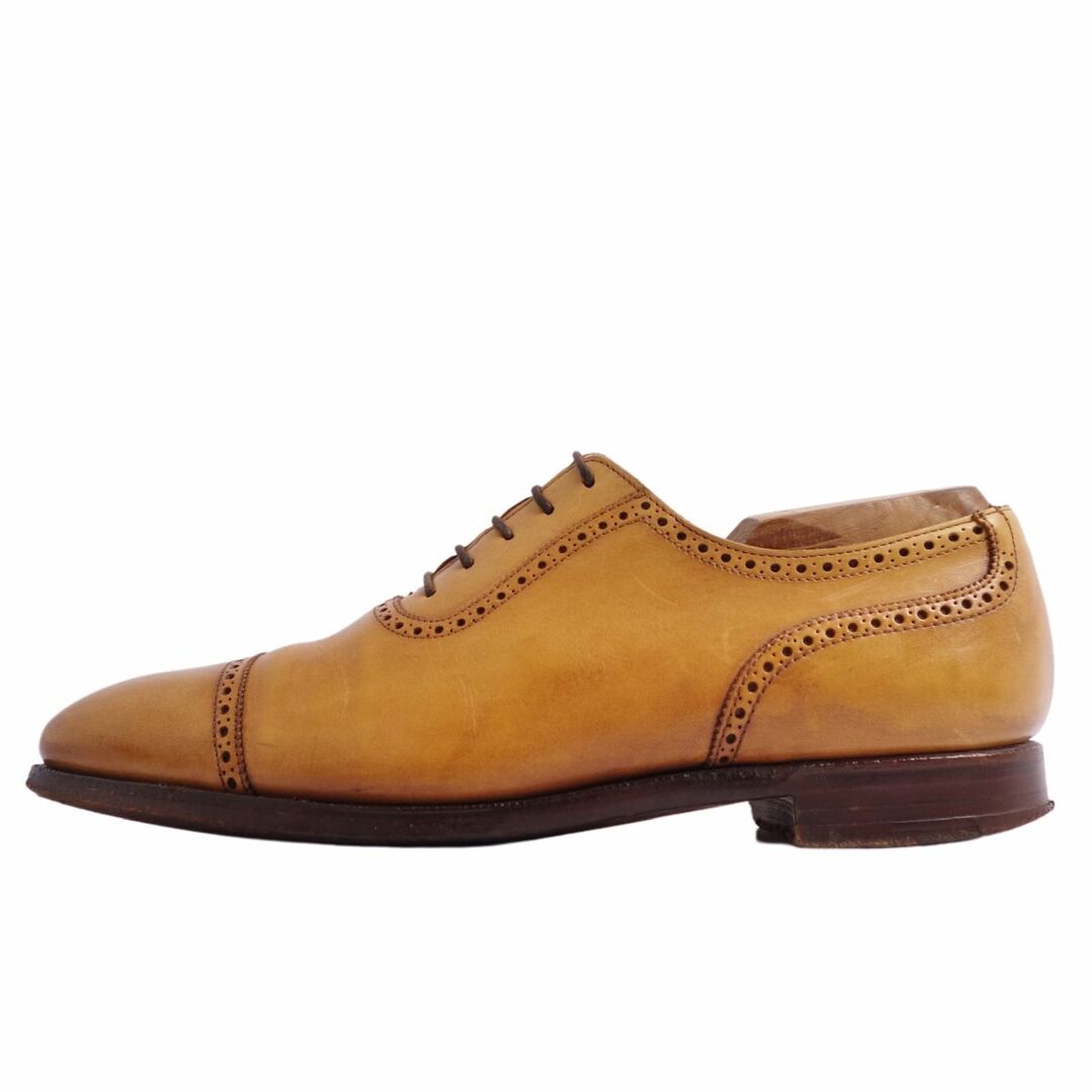 Crockett&Jones(クロケットアンドジョーンズ)のクロケット&ジョーンズ Crockett&Jones レザーシューズ オックスフォードシューズ ALBANY アルバニー 9796 カーフレザー 革靴 メンズ 5D(23.5cm相当) ブラウン メンズの靴/シューズ(ドレス/ビジネス)の商品写真