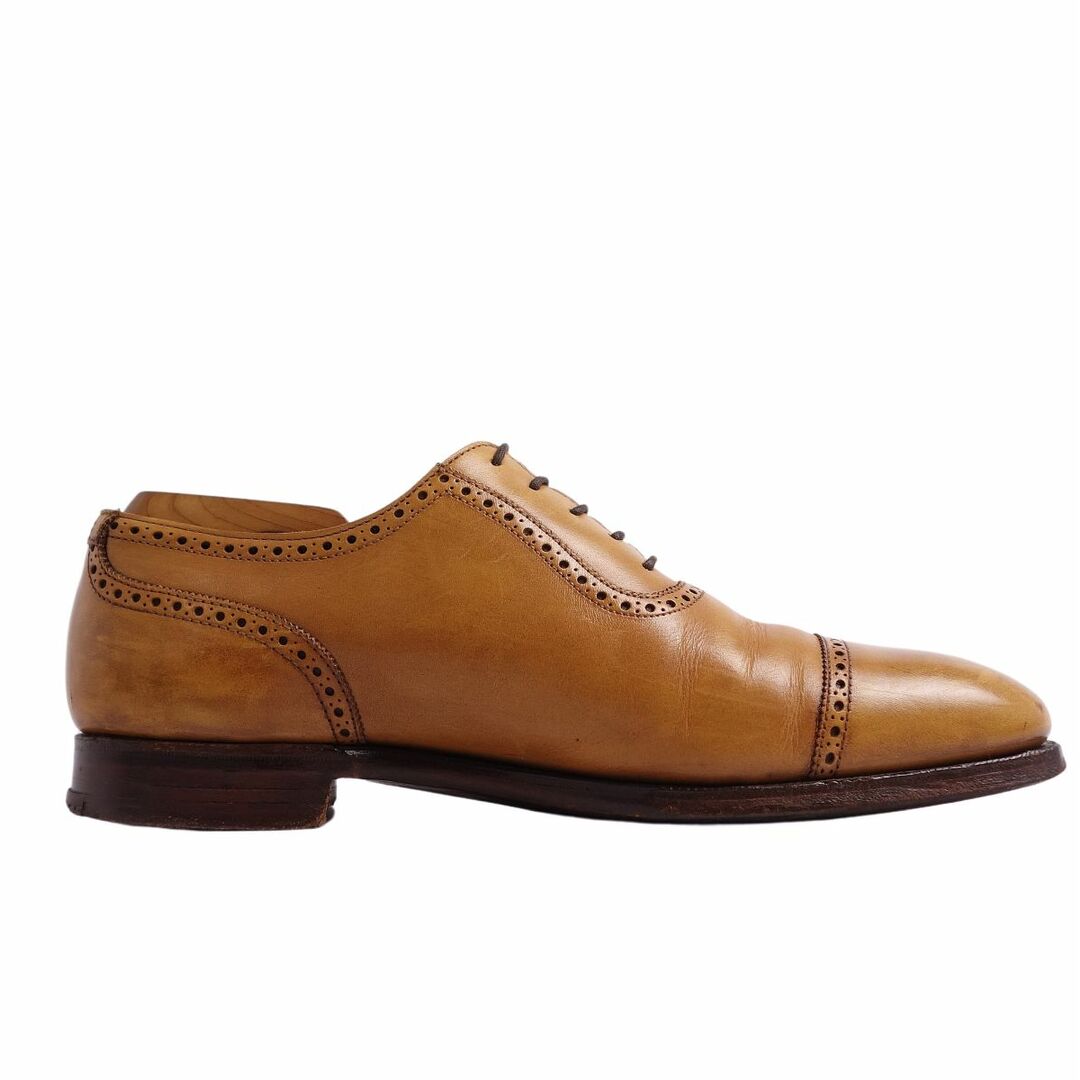 Crockett&Jones(クロケットアンドジョーンズ)のクロケット&ジョーンズ Crockett&Jones レザーシューズ オックスフォードシューズ ALBANY アルバニー 9796 カーフレザー 革靴 メンズ 5D(23.5cm相当) ブラウン メンズの靴/シューズ(ドレス/ビジネス)の商品写真