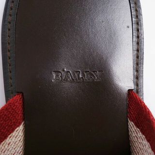 BALLY バリー サンダル EU42(27cm位) 濃紺x赤x白