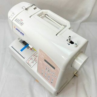 ジャガー コンピュータミシン ピンク JTA-5000W 豪華付属品付-