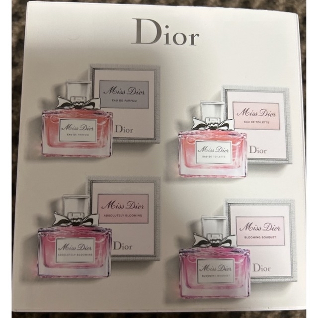 日本未発売　香水 Diorミスディオール4点ギフトボックス