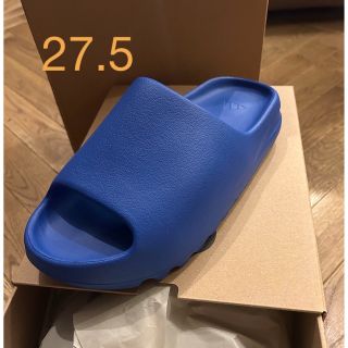 アディダス(adidas)のアディダス YEEZY Slide Azure 青　ブルー　イージー  27.5(サンダル)