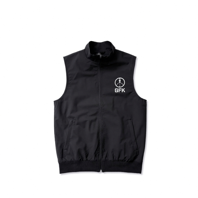 最新のデザイン GOLFICKERS G-紋付VEST XXL スポーツ/アウトドア