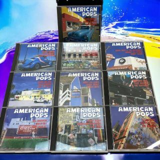 に初値下げ! 完全復刻版 AMERICAN POPS 全10巻 当時収録音源 | www