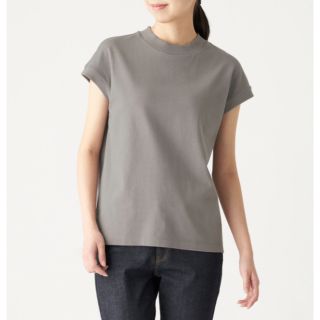 ムジルシリョウヒン(MUJI (無印良品))の無印良品 太番手天竺編みフレンチスリーブTシャツ(Tシャツ(半袖/袖なし))