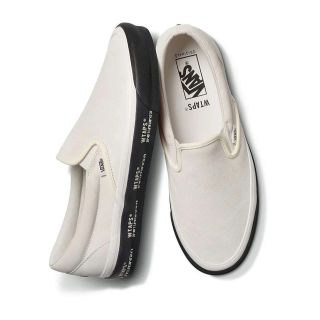 WTAPS VANS SLIP-ON スリッポン ブラック 30cm US12