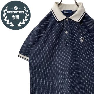 フレッドペリー(FRED PERRY)の【FRED PERRY】フレッドペリー ポロシャツ ドット ローレルロゴ 日本製(ポロシャツ)