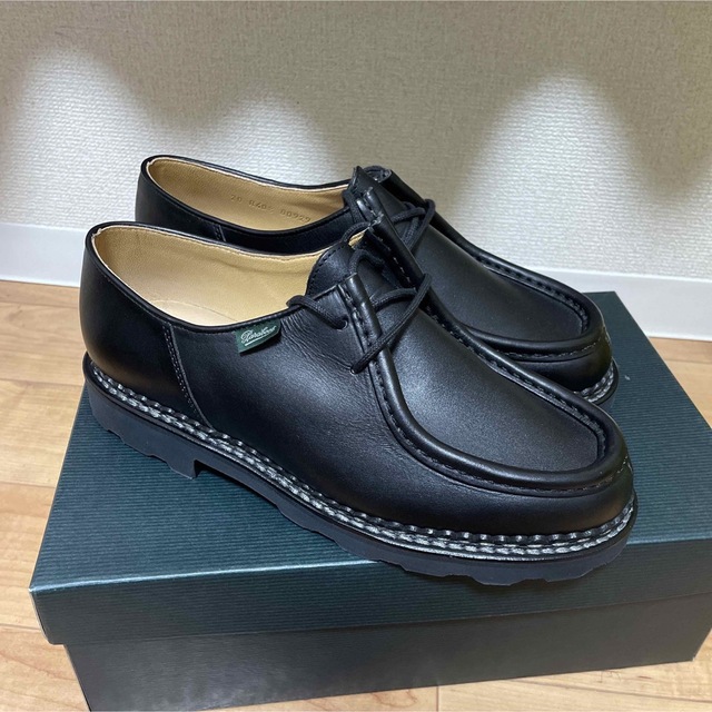 Paraboot(パラブーツ)のParaboot（パラブーツ）ミカエル　40.5 ブラック メンズの靴/シューズ(ドレス/ビジネス)の商品写真