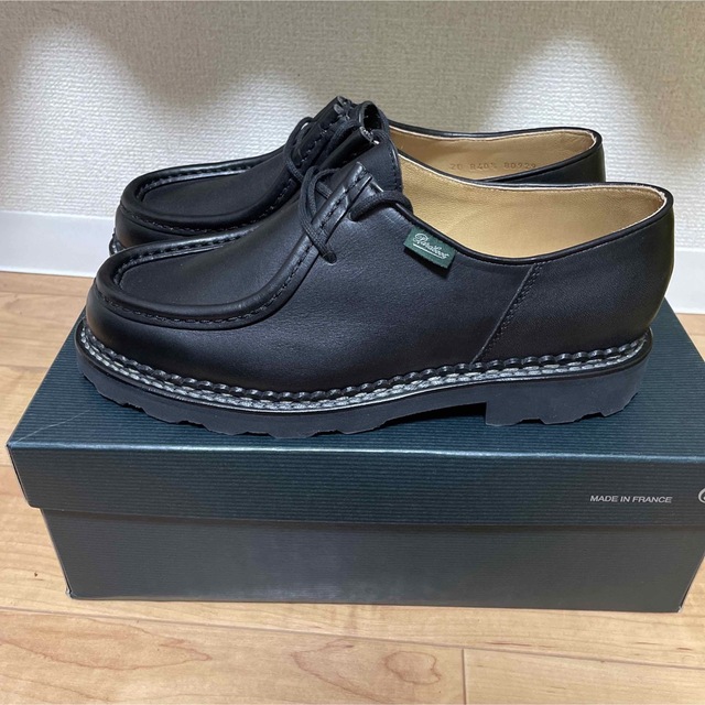 Paraboot(パラブーツ)のParaboot（パラブーツ）ミカエル　40.5 ブラック メンズの靴/シューズ(ドレス/ビジネス)の商品写真