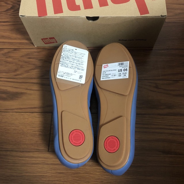 fitflop(フィットフロップ)のバレリーナシューズ レディースの靴/シューズ(ローファー/革靴)の商品写真