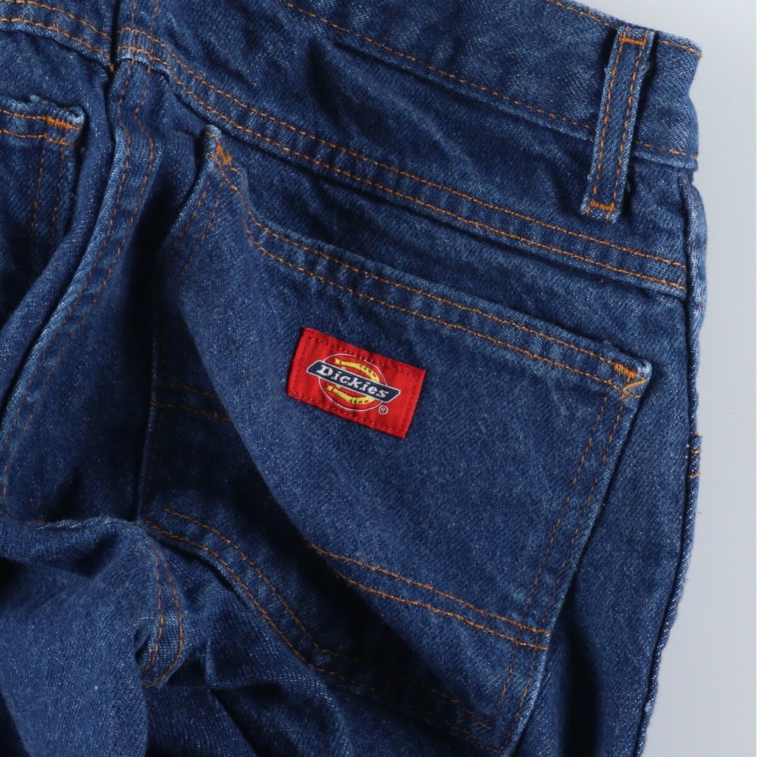 Dickies(ディッキーズ)の古着 ディッキーズ Dickies ジーンズ ストレートデニムパンツ レディースL(w28) /eaa342557 レディースのパンツ(デニム/ジーンズ)の商品写真