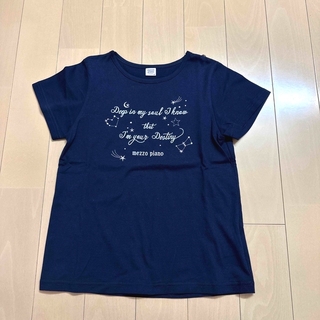 メゾピアノジュニア(mezzo piano junior)のメゾピアノ Jr 150【極美品】♡刺繍♡(Tシャツ/カットソー)