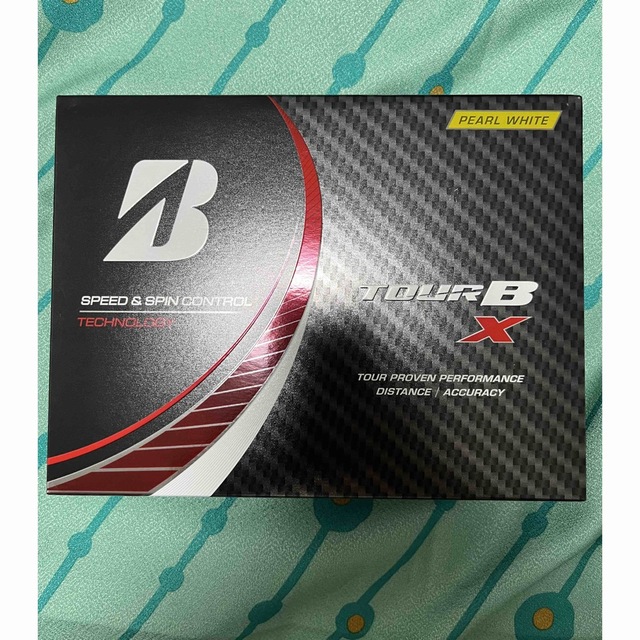 2ダース TOUR B X パールホワイト 2022 日本版 ゴルフボール-
