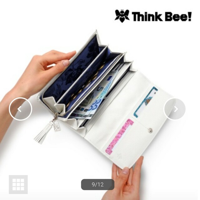 Think Bee!(シンクビー)のシンクビー ビアンコ 財布 レディースのファッション小物(財布)の商品写真