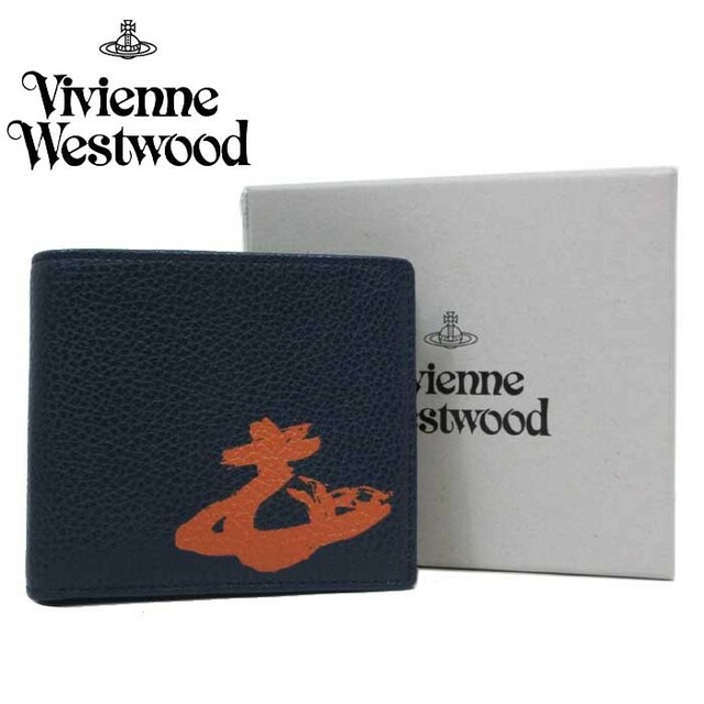 Vivienne Westwood(ヴィヴィアンウエストウッド)のヴィヴィアンウエストウッド 51120008 42029 K402 メンズのファッション小物(折り財布)の商品写真