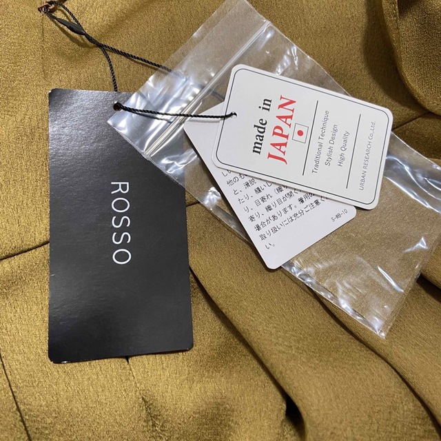 おしゃれ ˚✧₊ 新品 URBAN RESEARCH ROSSO チュールワッフルドレス