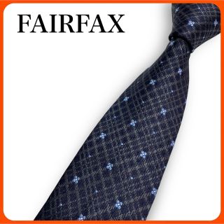 フェアファクス(FAIR FAX)のフェアファクス シルクネクタイ 日本製ハンドメイド 極美品 FAIRFAX 花柄(ネクタイ)