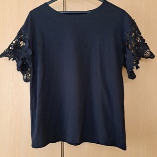 レーススリーブTシャツ