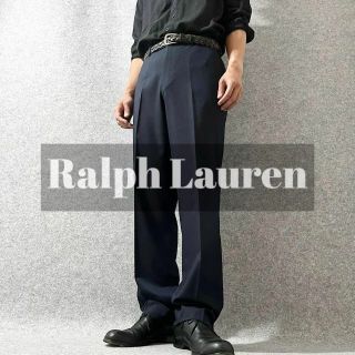 Ralph Lauren - 【ラルフローレン】ワイド ストレート サマーウール