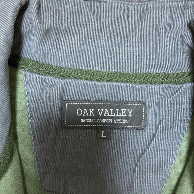 Oak valley ハーフジップ　綿100% トレーナー メンズのトップス(スウェット)の商品写真