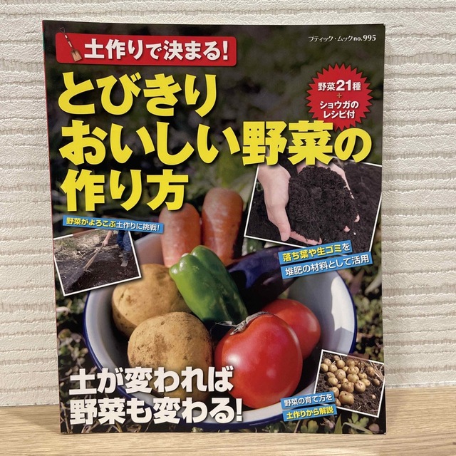 とびきりおいしい野菜の作り方 土作りで決まる！ エンタメ/ホビーの本(住まい/暮らし/子育て)の商品写真