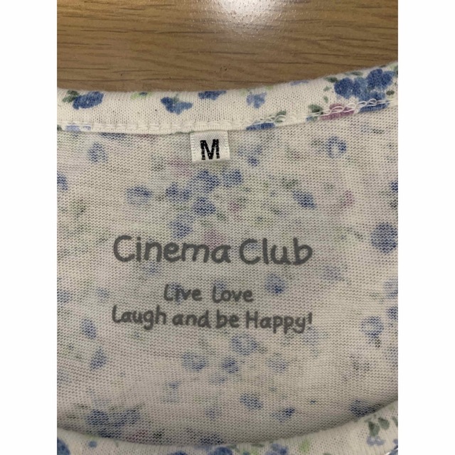 CINEMA CLUB(シネマクラブ)の花柄　Tシャツ レディースのトップス(Tシャツ(半袖/袖なし))の商品写真