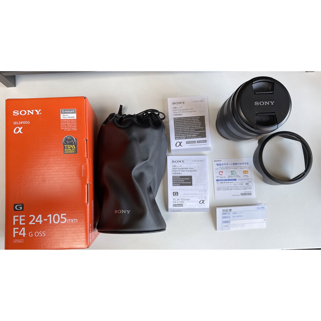 SONY FE24-105mm F4 G   フィルター付き