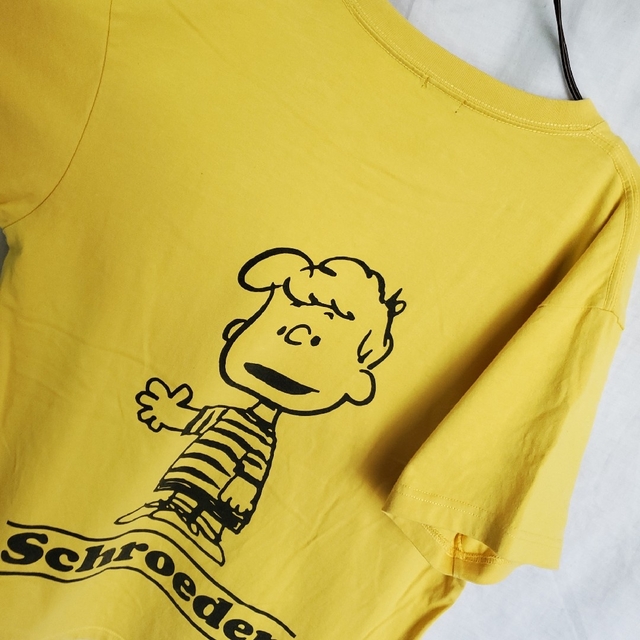 PEANUTS ピーナッツ シュローダー  Tシャツ ピアノ