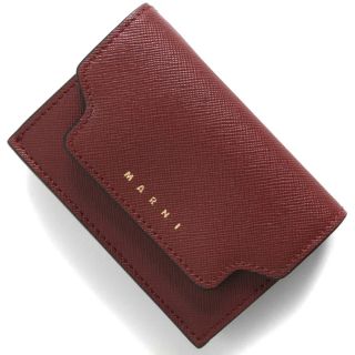 Marni - マルニ MARNI 財布 三つ折り ミニ財布 サフィアーノレザー ...