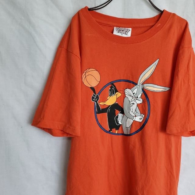 希少 LOONEY TUNES ルーニーテューンズ  Tシャツ バニー ダック メンズのトップス(Tシャツ/カットソー(半袖/袖なし))の商品写真