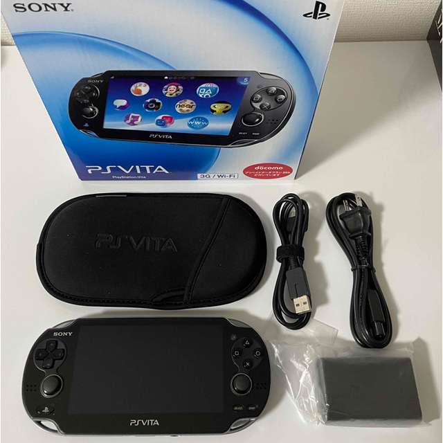 PlayStation Vita - SONY PlayStationVITA PCH-1100 動作確認済の通販 ...