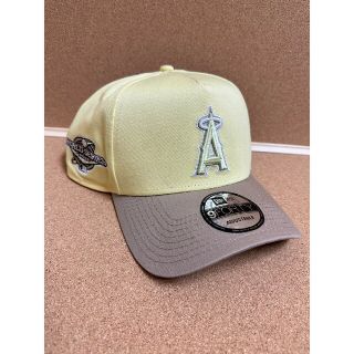 ニューエラー(NEW ERA)のニューエラ ロサンゼルスエンゼルス 9forty A-FRAME ツートンカラー(キャップ)