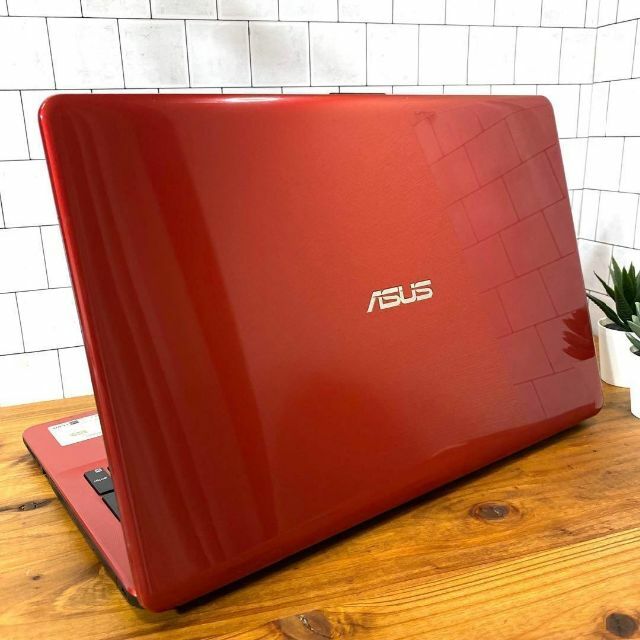 美品】2018年製ASUSリゾルトレッド☘8世代☘SSD128GB+1TB☘️-