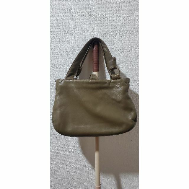 超美品●LOEWE アナグラム レザー 本革ハンドバッグJs37193