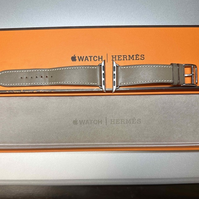 apple watch HERMES シンプルトゥール純正レザーバンド38mm