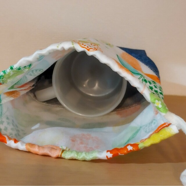 【ラスト1】お弁当セット~ちょうちょリボンオレンジ×ブルーデニム