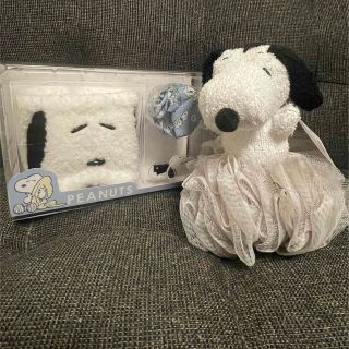 SNOOPY - SNOOPY ヘアグッツセット&バススポンジ