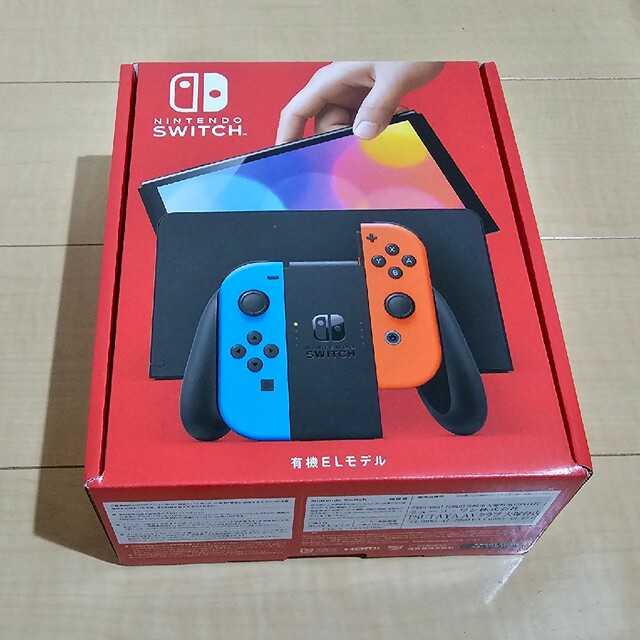 Nintendo Switch 有機EL本体 ネオンブルーレッド 半額直販 エンタメ ...