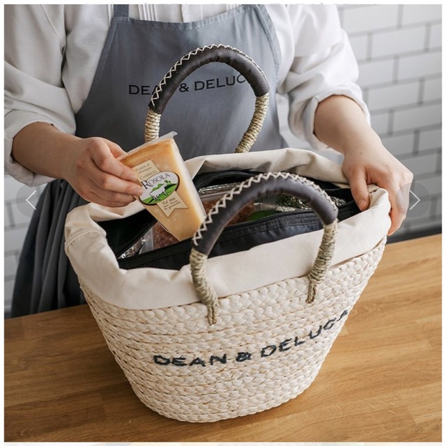 DEAN & DELUCA - DEAN&DELUCA×BEAMS COUTUREディーンデルーカ保冷カゴ
