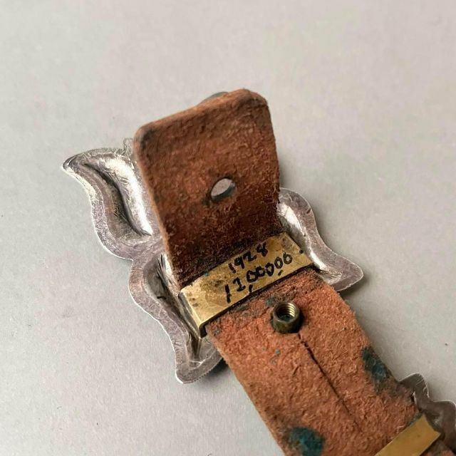 1920s ヴィンテージ ナバホ ターコイズコンチョベルト オールドポーン