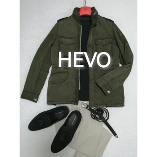 hevo - ○中古・メンズ○【HEVO イーヴォ】中綿 ミリタリージャケット 